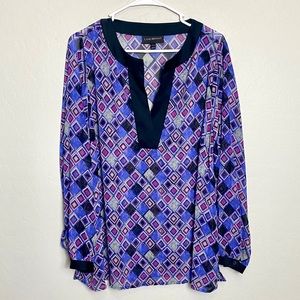 Lane Bryant Women’s Size 14/16 Diamond Blouse